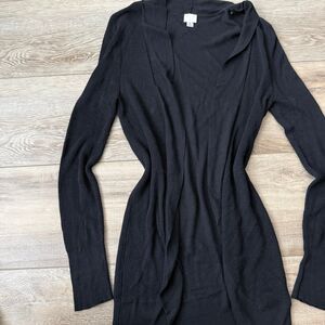 a new day Black Cardigan